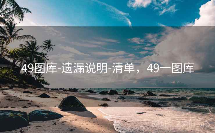 49图库-遗漏说明-清单，49一图库